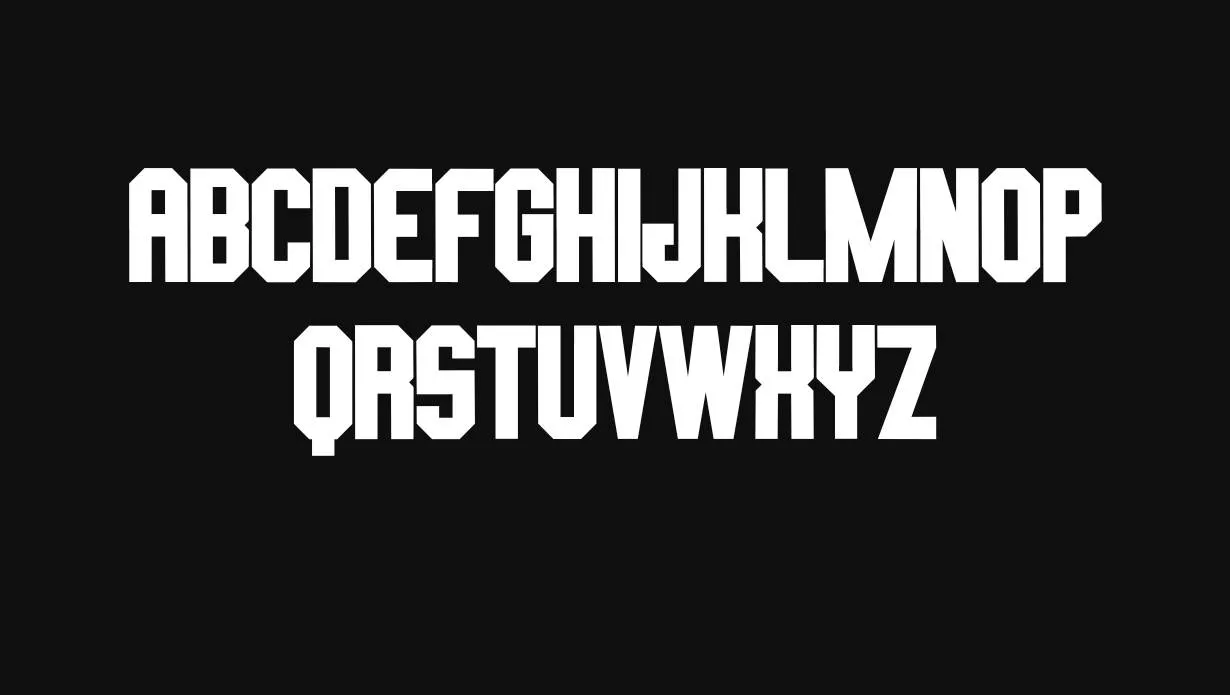 Top Gun Font