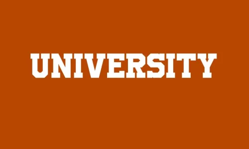 University Font Free Download