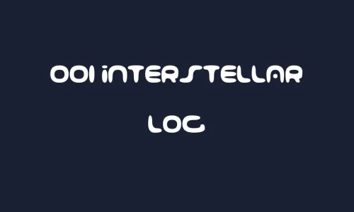 001 Interstellar Log Regular Font Free Download