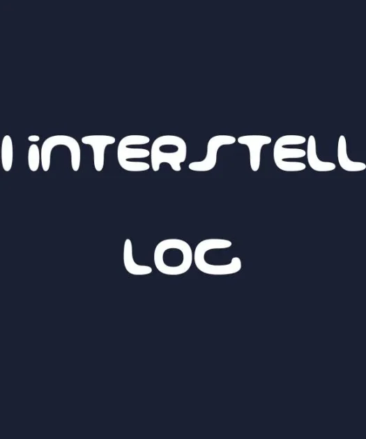 001 Interstellar Log Regular Font Free Download