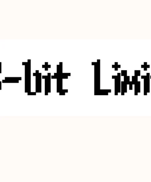 8-Bit Limit Font Free Download