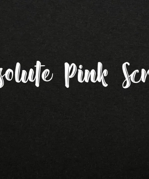 Absolute Pink Script Font Free Download