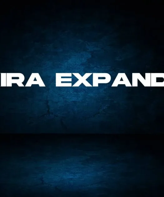 Akira Expanded Sans Font Free Download