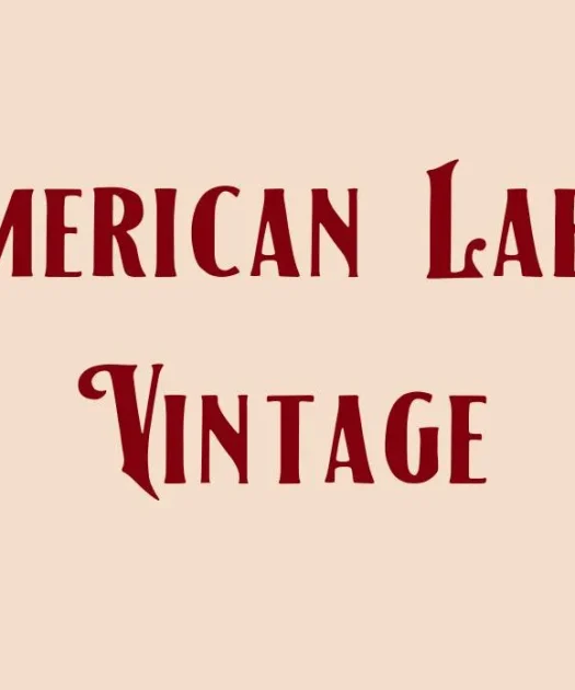 American Label Vintage Font Free Download