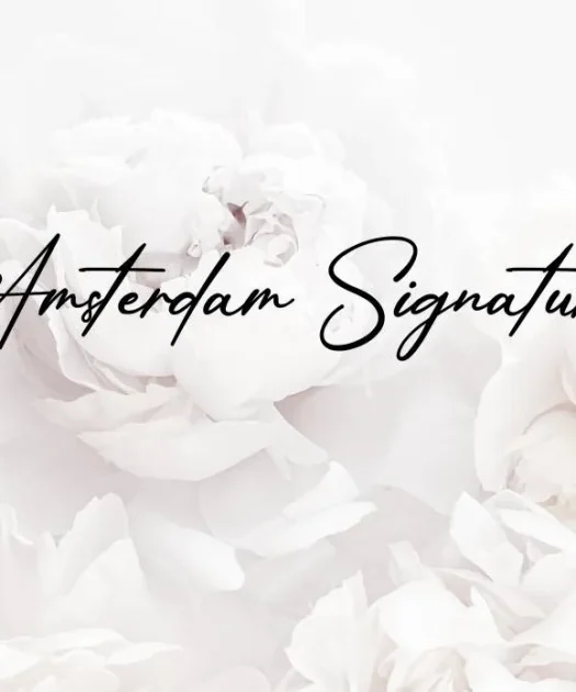 Amsterdam Signature Font Free Download