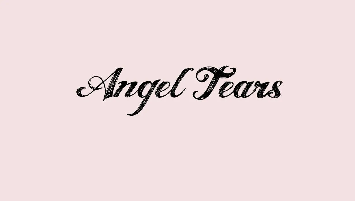 Angel Tears Font