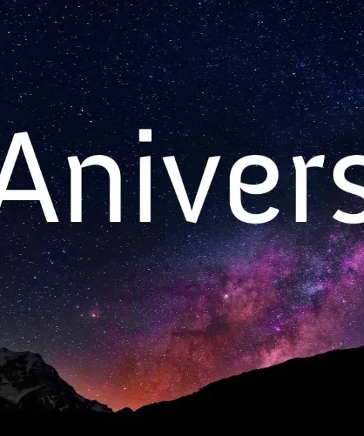 Anivers Font Free Download