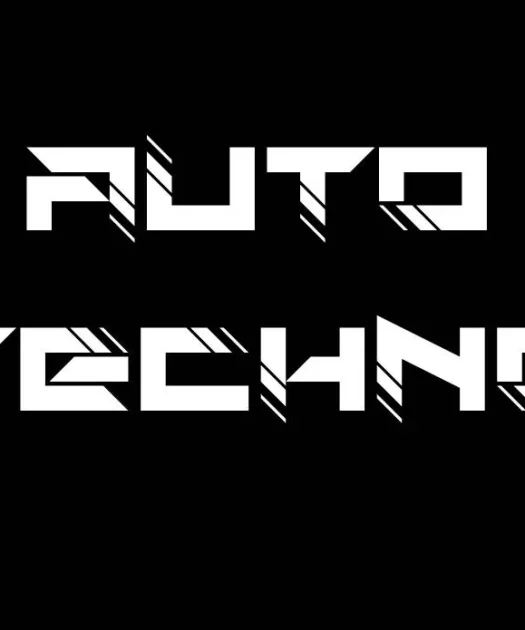 Auto Techno Font Free Download