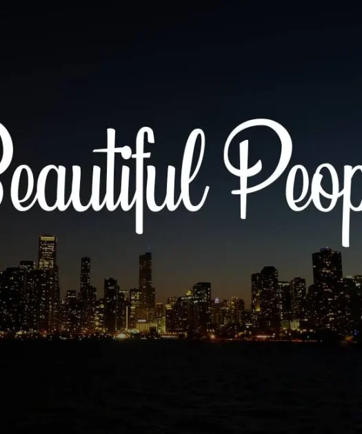 Beautiful People Font Free Download