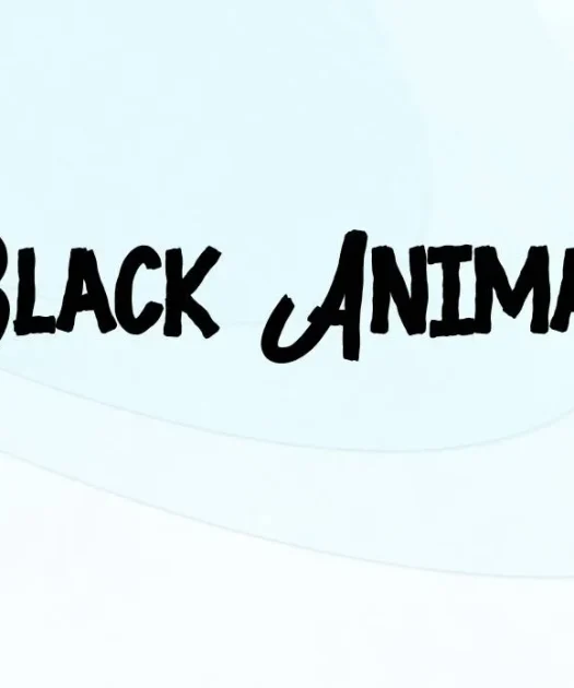 Black Animal Font Free Download