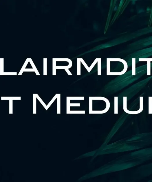 Blairmditc Tt Medium Font Free Download