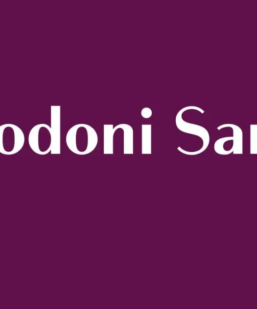 Bodoni Sans Text Font Free Download