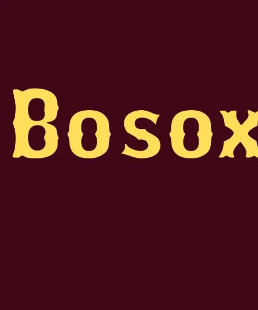 Bosox Font Free Download
