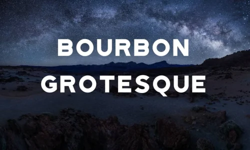 Bourbon Grotesque Font Free Download