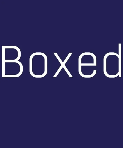 Boxed Font Free Download