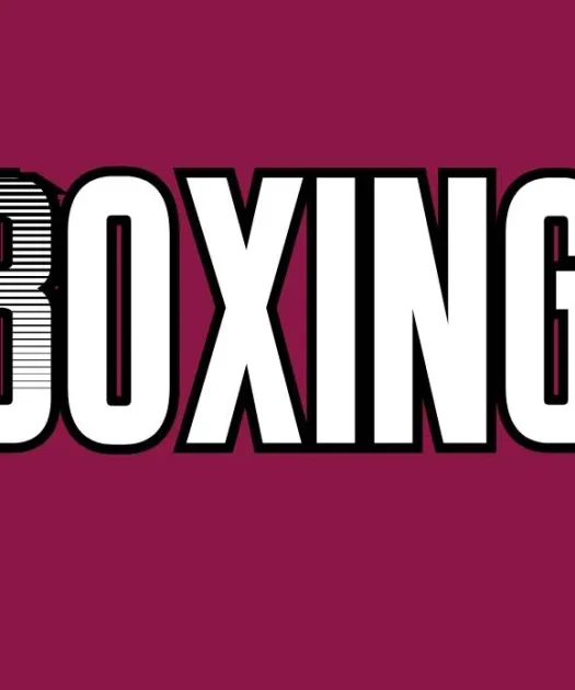 Boxing Font Free Download