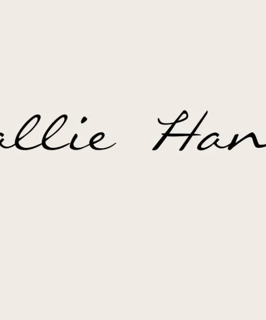 Callie Hand Font Free Download