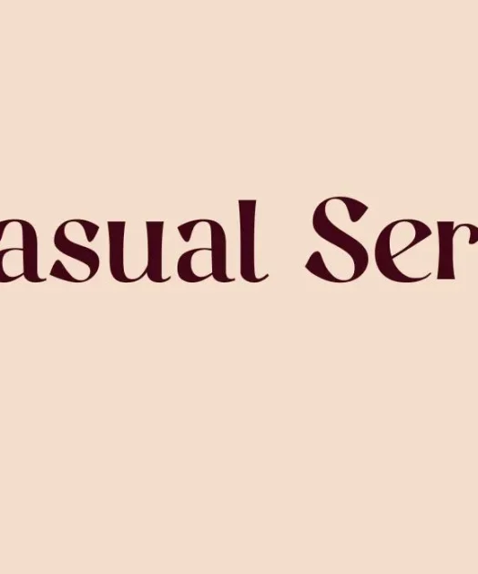 Casual Serif Font Free Download