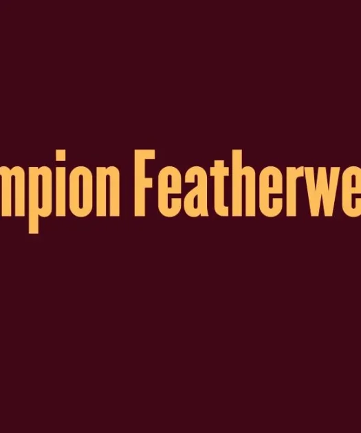 Champion Featherweight Font Free Download