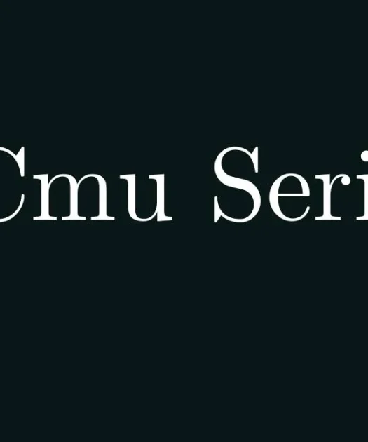 Cmu Serif Font Free Download