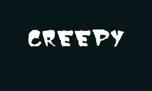Creepy Font Free Download