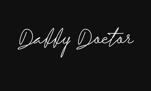 Daddy Doctor Font Free Download