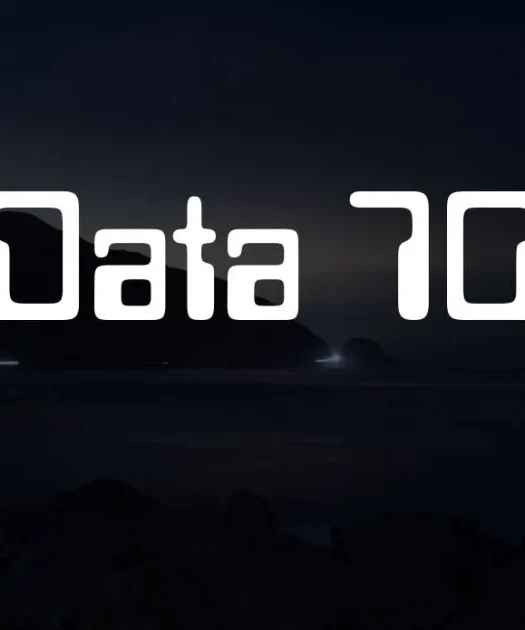 Data 70 Font Free Download