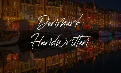 Denmark Handwritten Font Free Download