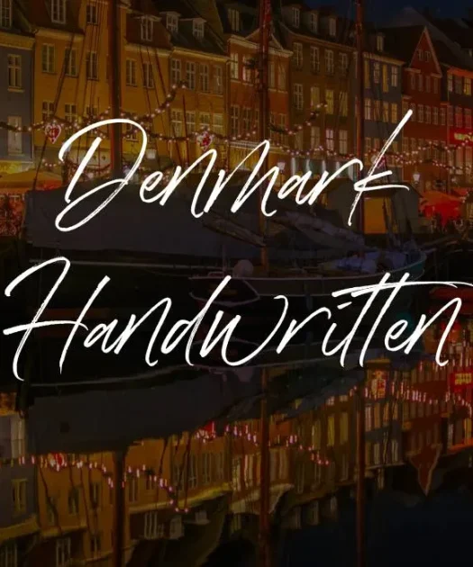 Denmark Handwritten Font Free Download