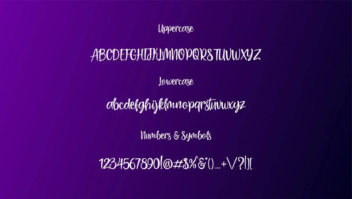 Desire Script Font