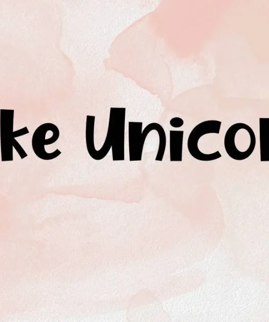 Fake Unicorn Font Free Download