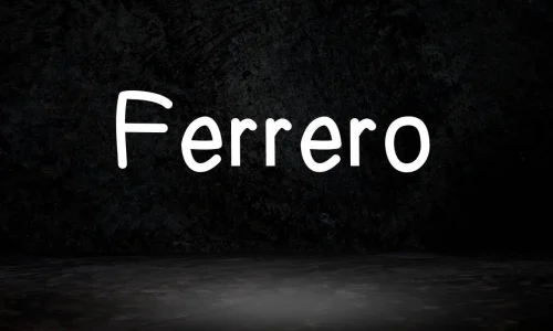 Ferrero Font Free Download