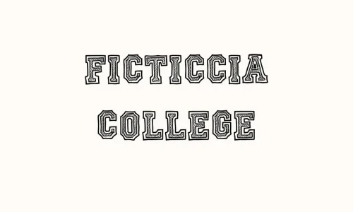 Ficticcia College Font Free Download