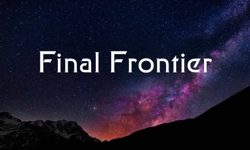 Final Frontier Font Free Download