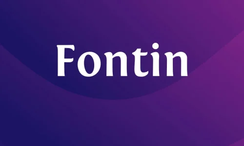Fontin Font Free Download
