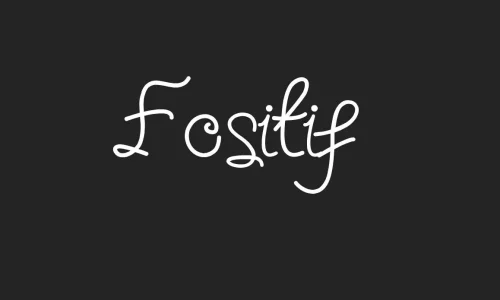 Fositif Fancy Happy Font Free Download