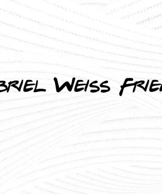 Gabriel Weiss Friends Font Free Download