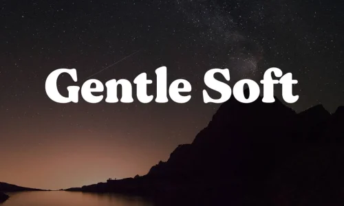 Gentle Soft Serif Font Free Download