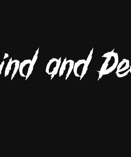 Grind and Death Font Free Download