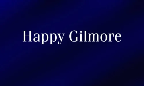 Happy Gilmore Font Free Download