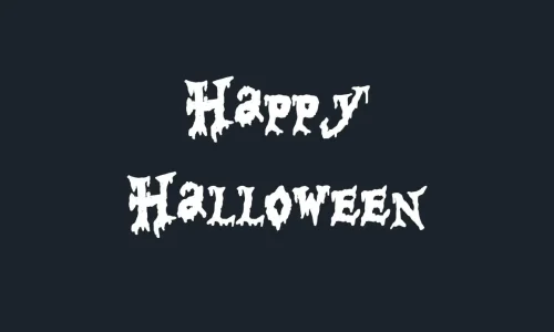 Happy Halloween Font Free Download