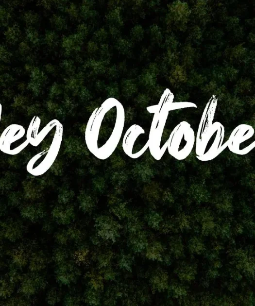 Hey October Font Free Download