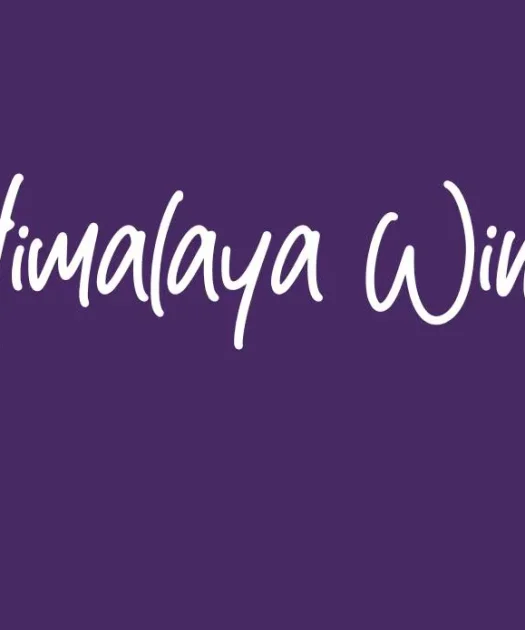Himalaya Wind Font Free Download