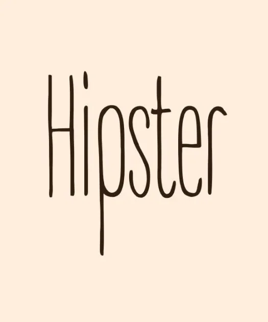 Hipster Font Free Download