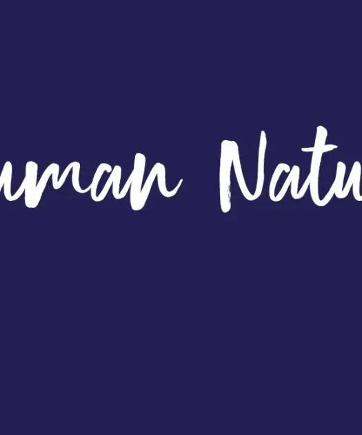 Human Nature Font Free Download