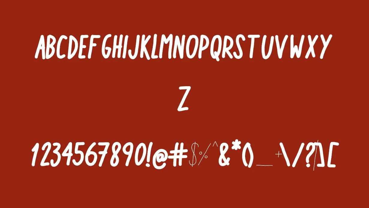 Kintsukuroi Handmade Font
