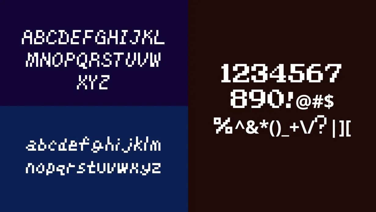 Kirbys Adventure Font
