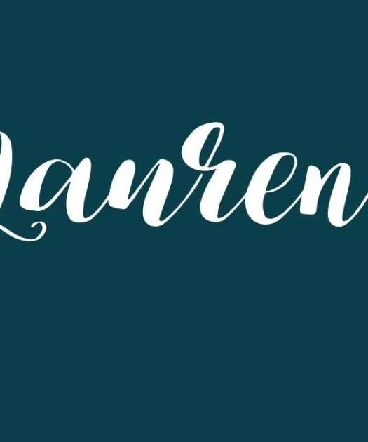 Lauren Font Free Download