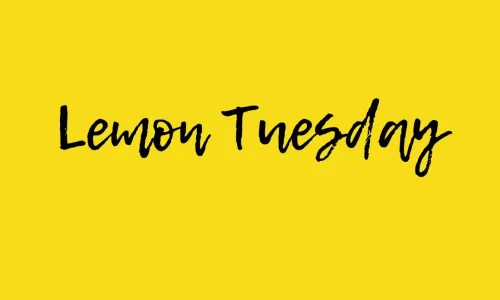Lemon Tuesday Handwritten Font Free Download