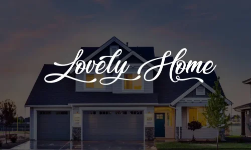 Lovely Home Font Free Download 